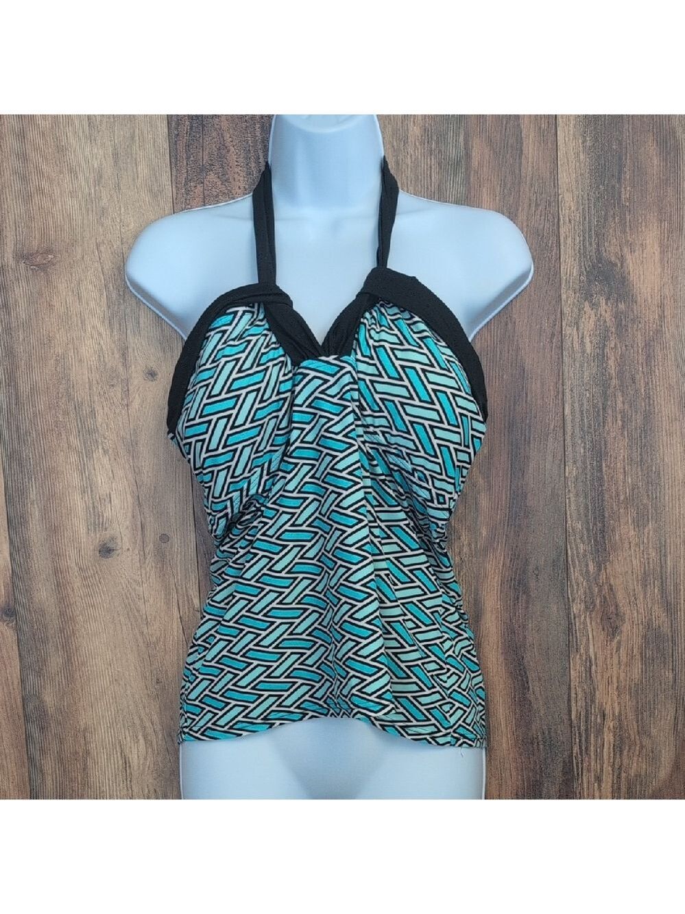 St John's Bay Women's Halter Swim Top 14     628A